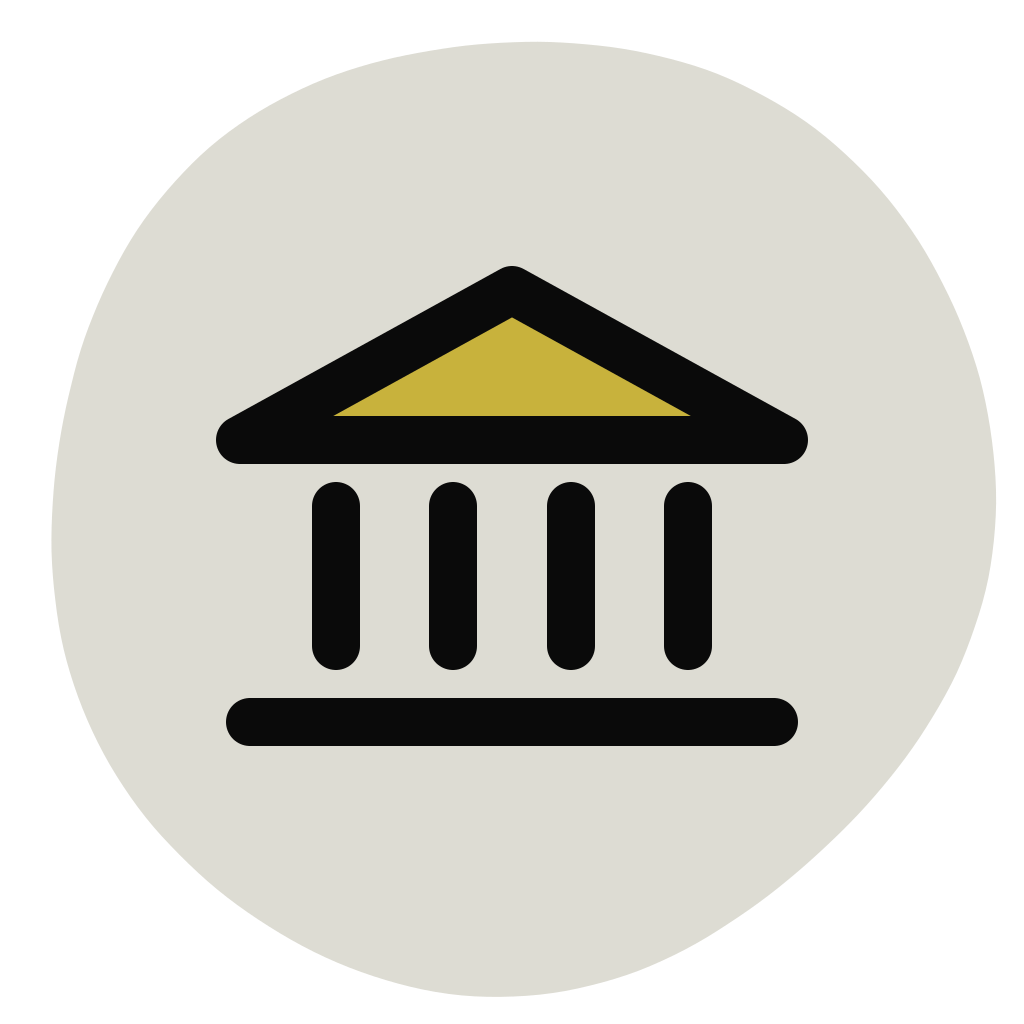 Inclusive Employment Australia icon: government building