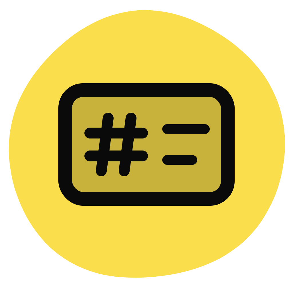 NDIS number icon